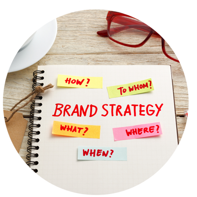 Branding specialist creating brand identity and logos