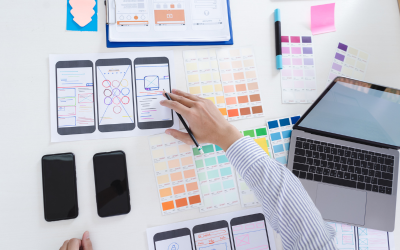 UX/UI designers creating intuitive and engaging interfaces