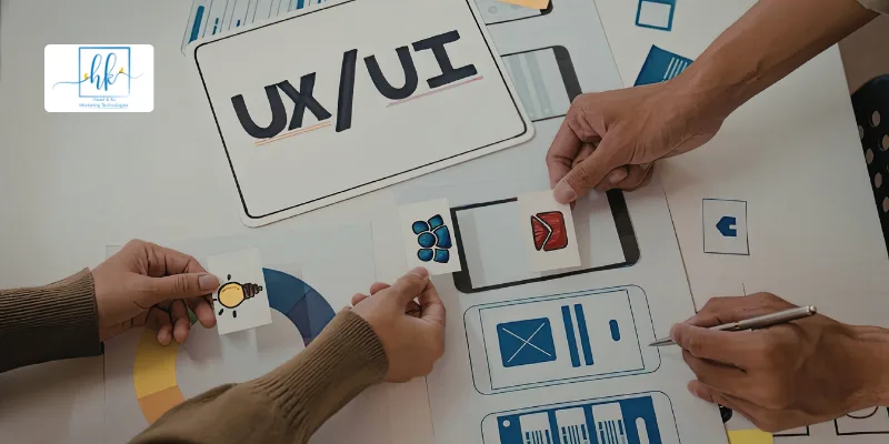 UX/UI design services improving website user experience and conversions